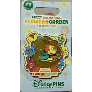 Disney Orange Bird EPCOT Flower & Garden Festival 2026 Limited Release Pin